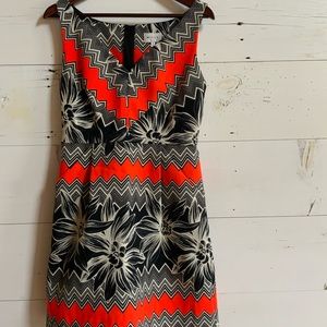 Milly knee length office / cocktail party dress, size 8